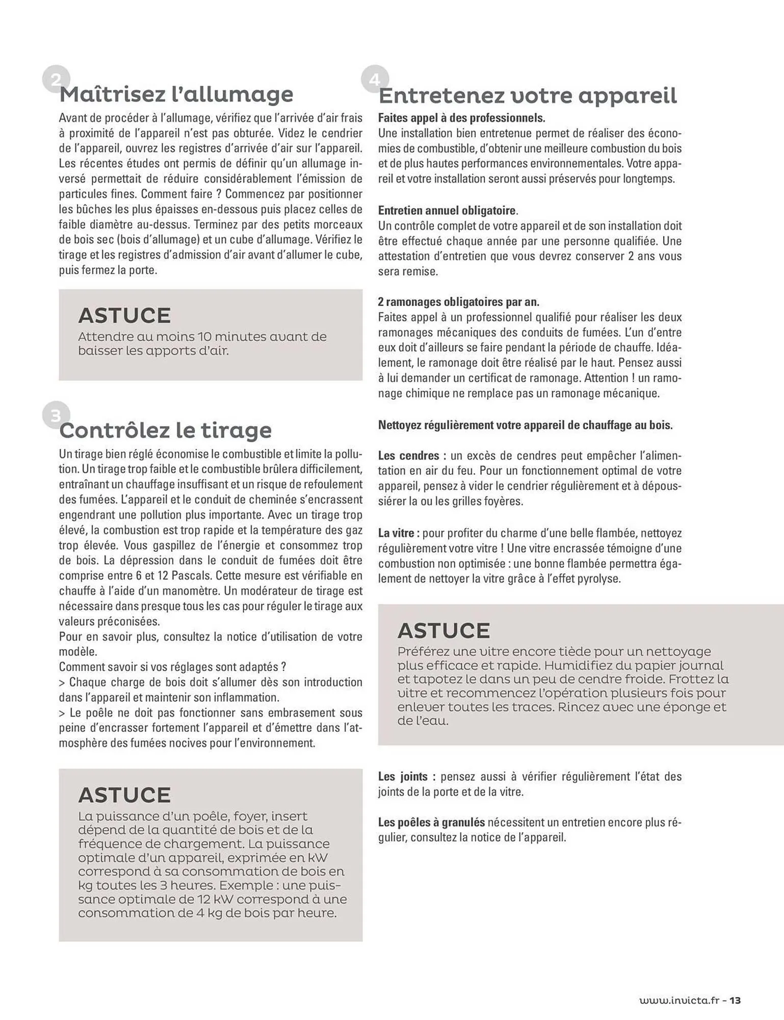 Catalogue Invicta du 31 août au 31 décembre 2023 - Catalogue page 13