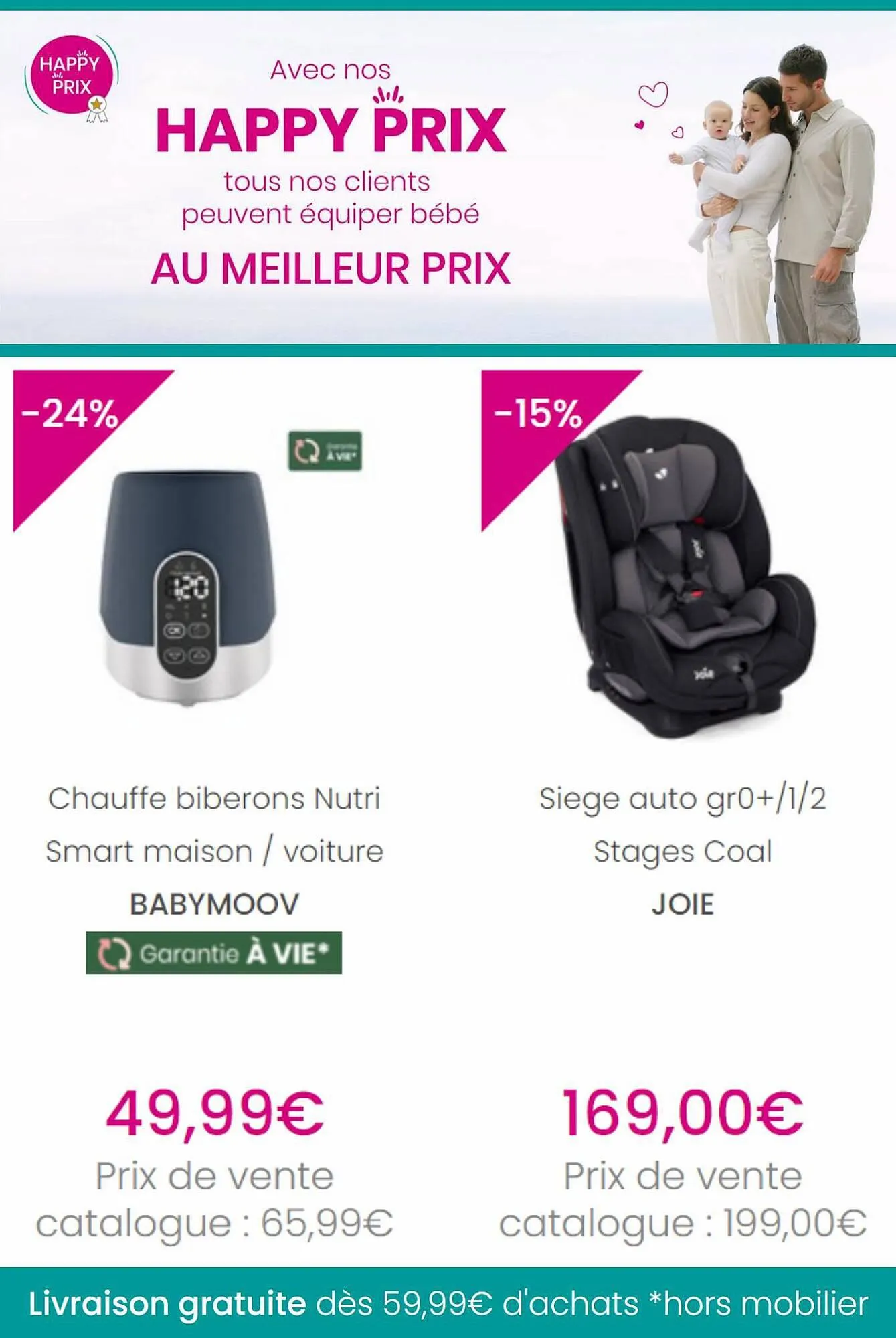 Catalogue Bébé 9 du 18 août au 18 août 2023 - Catalogue page 9