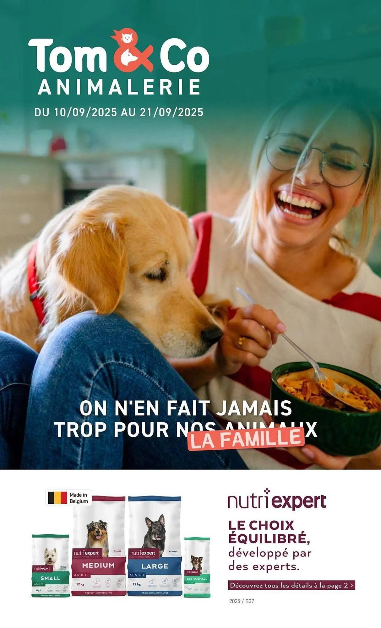 Catalogue Tom&Co du 8 septembre au 21 septembre 2025 - Catalogue page 1