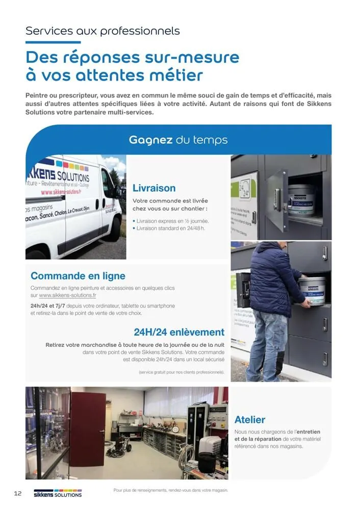 Le catalogue Sikkens Solutions 2023 du 9 mai au 31 décembre 2025 - Catalogue page 12