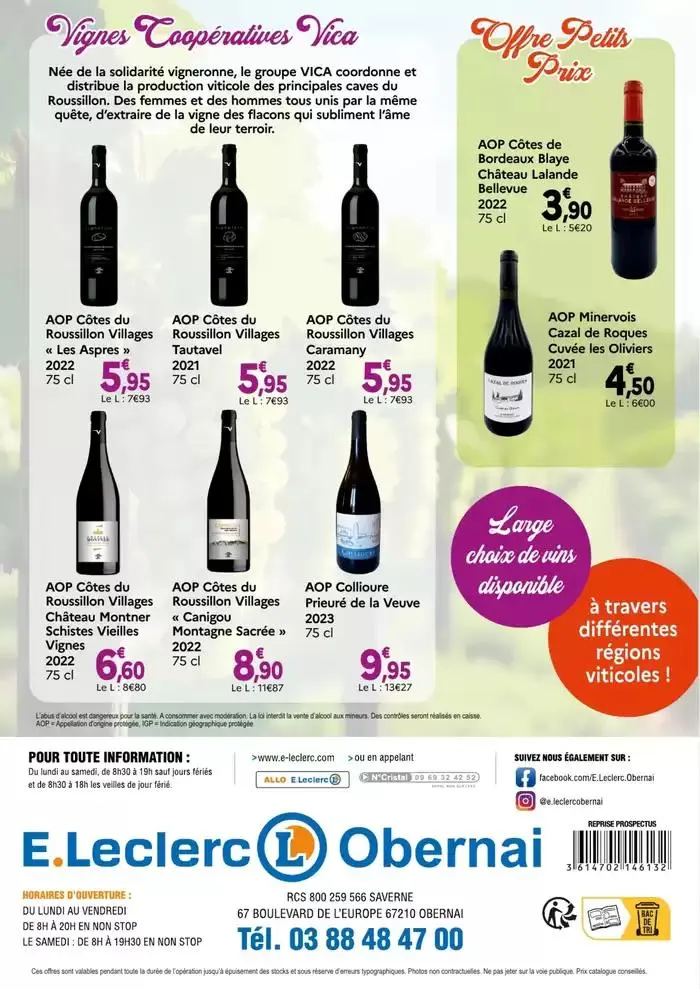 Foire aux vins Printemps du 7 avril au 19 avril 2025 - Catalogue page 4