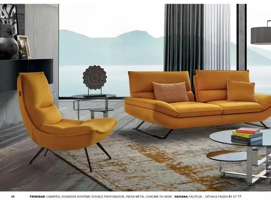 Catalogue Canapés et Fauteuils 2025  du 1 janvier au 31 décembre 2025 - Catalogue page 46