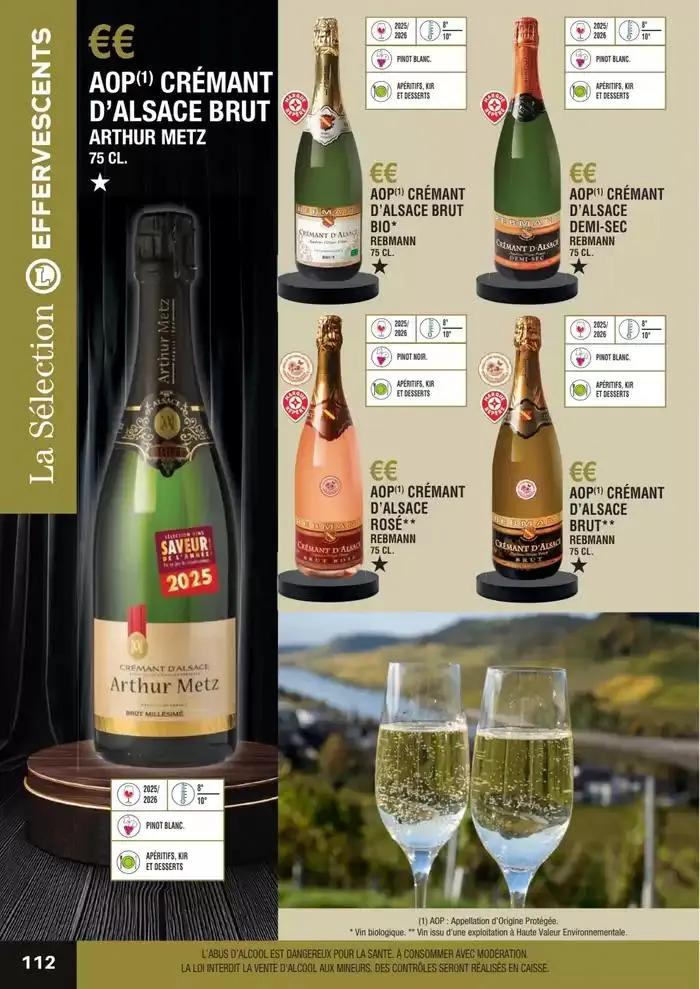 GUIDE DES VINS 2025 2026 du 27 février au 31 janvier 2027 - Catalogue page 112