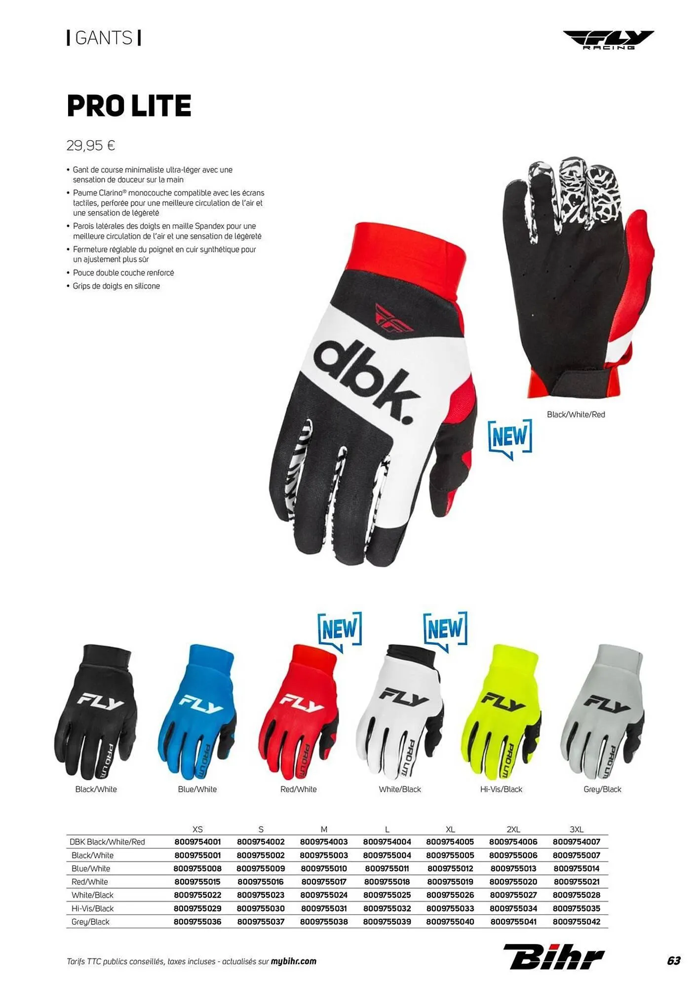 Catalogue Bihr du 1 janvier au 31 janvier 2026 - Catalogue page 63