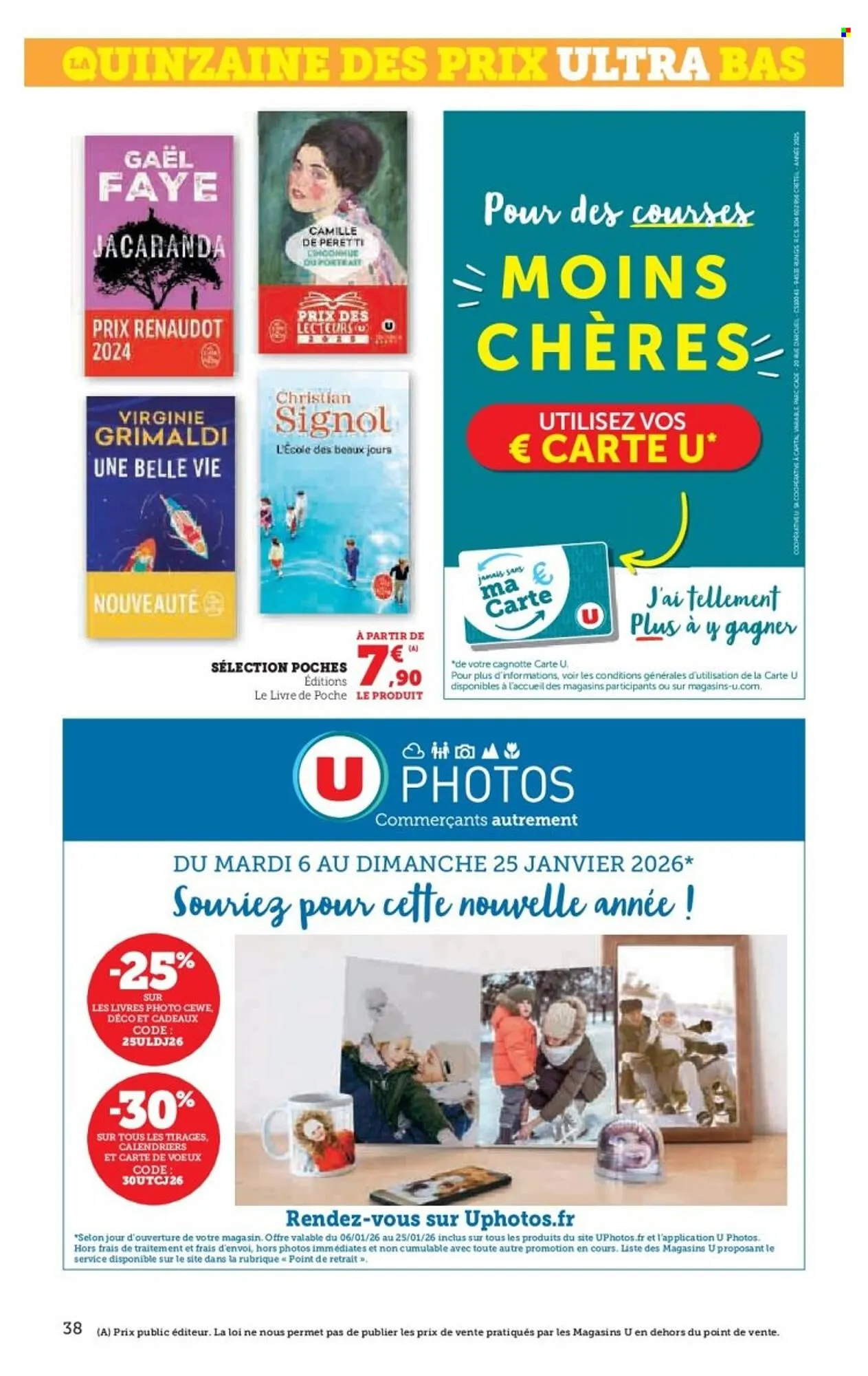 Catalogue Super U du 6 janvier au 18 janvier 2026 - Catalogue page 38