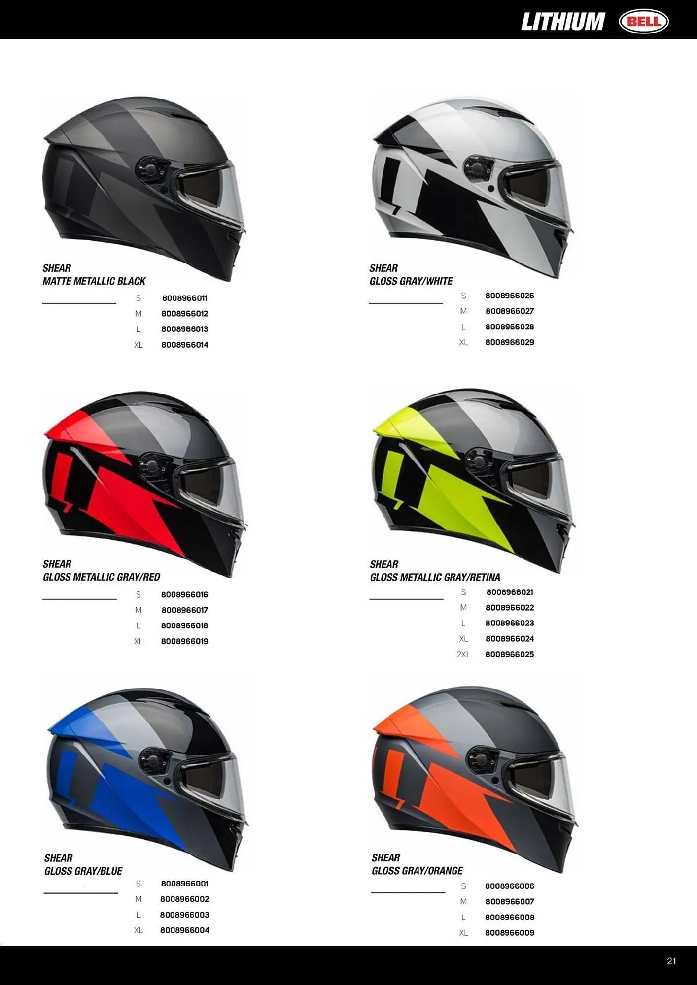 Catalogue Bihr du 27 mars au 31 décembre 2025 - Catalogue page 21