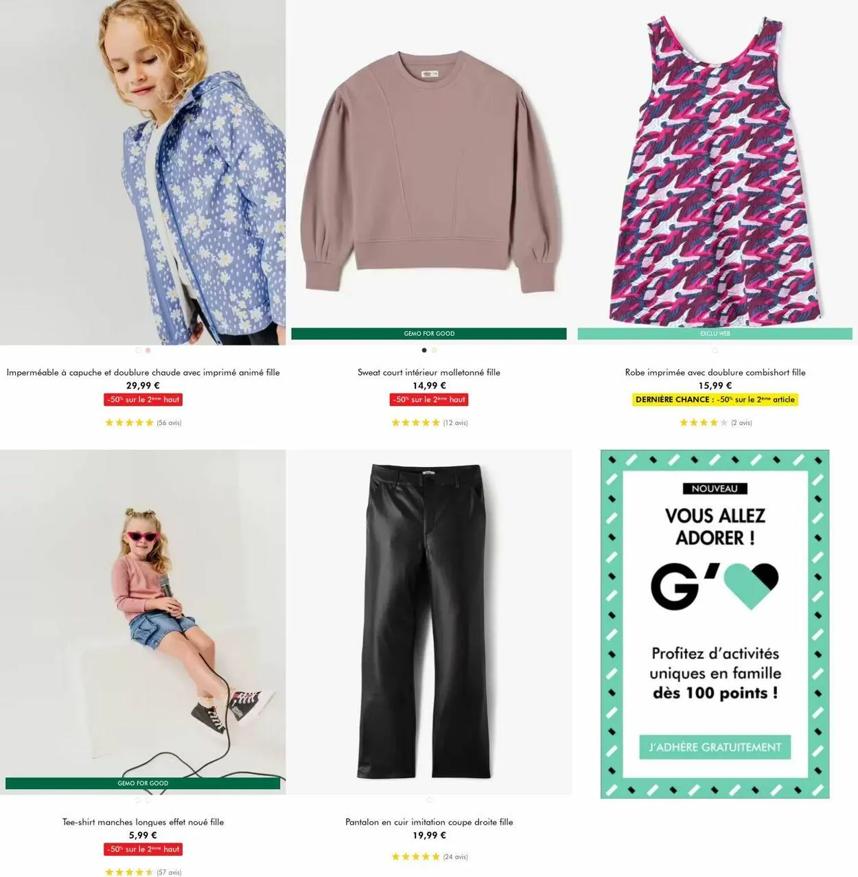 Gémo Catalogue actuel du 23 avril au 6 mai 2025 - Catalogue page 14