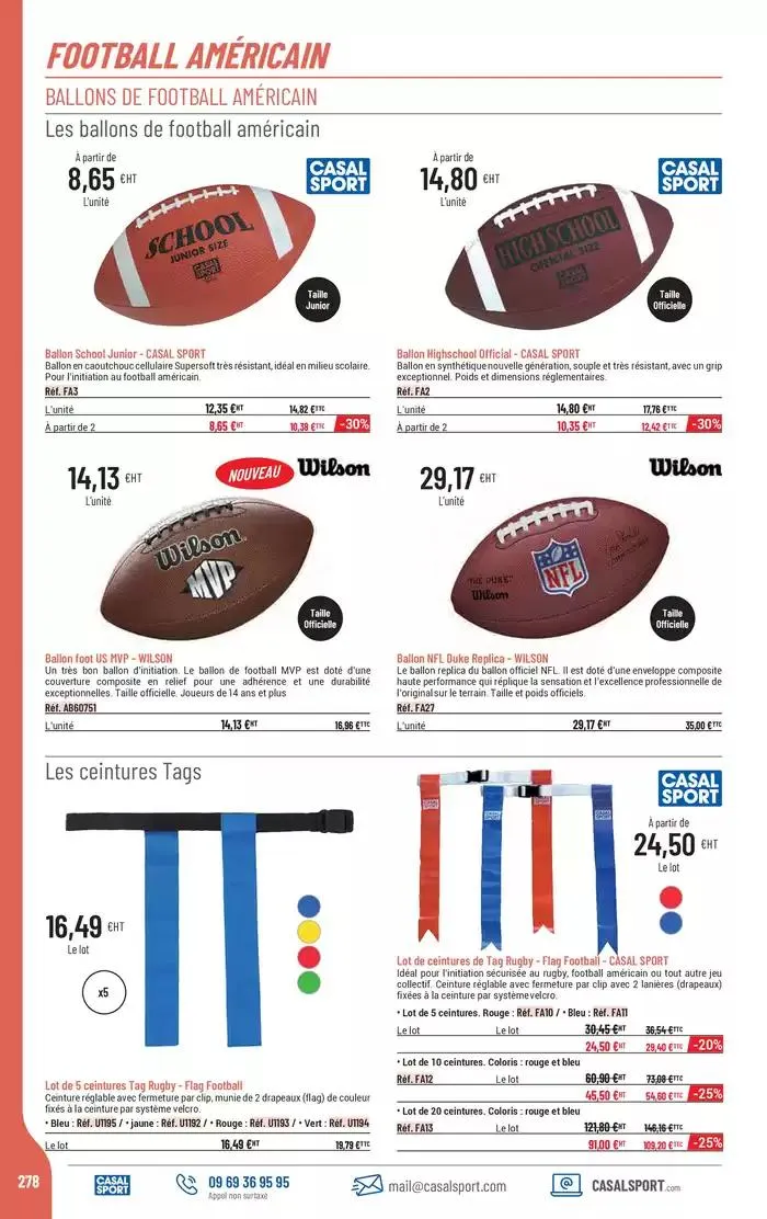 ÉQUIPEMENT SPORTIF du 6 mars au 31 décembre 2025 - Catalogue page 250