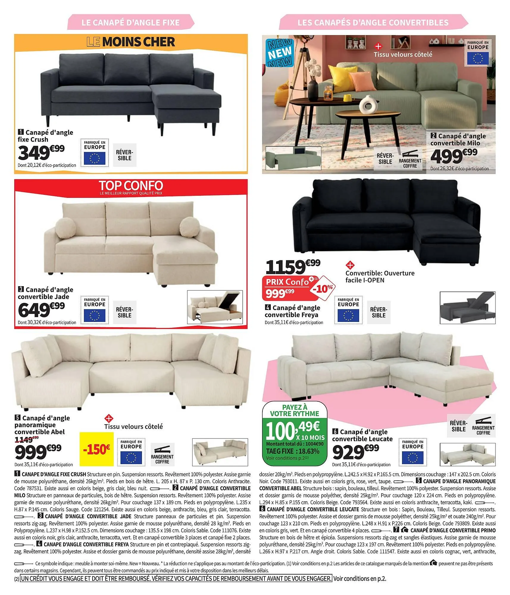 Catalogue Conforama du 24 février au 30 mars 2026 - Catalogue page 26