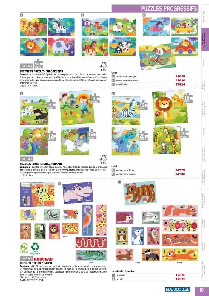 Education And Loisirs Majuscule 2025 du 5 mars au 31 décembre 2025 - Catalogue page 93