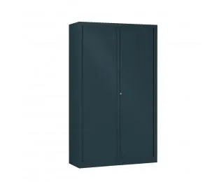 Armoire haute à rideaux monobloc L120 x H198 - PIERRE HENRY - Anthracite