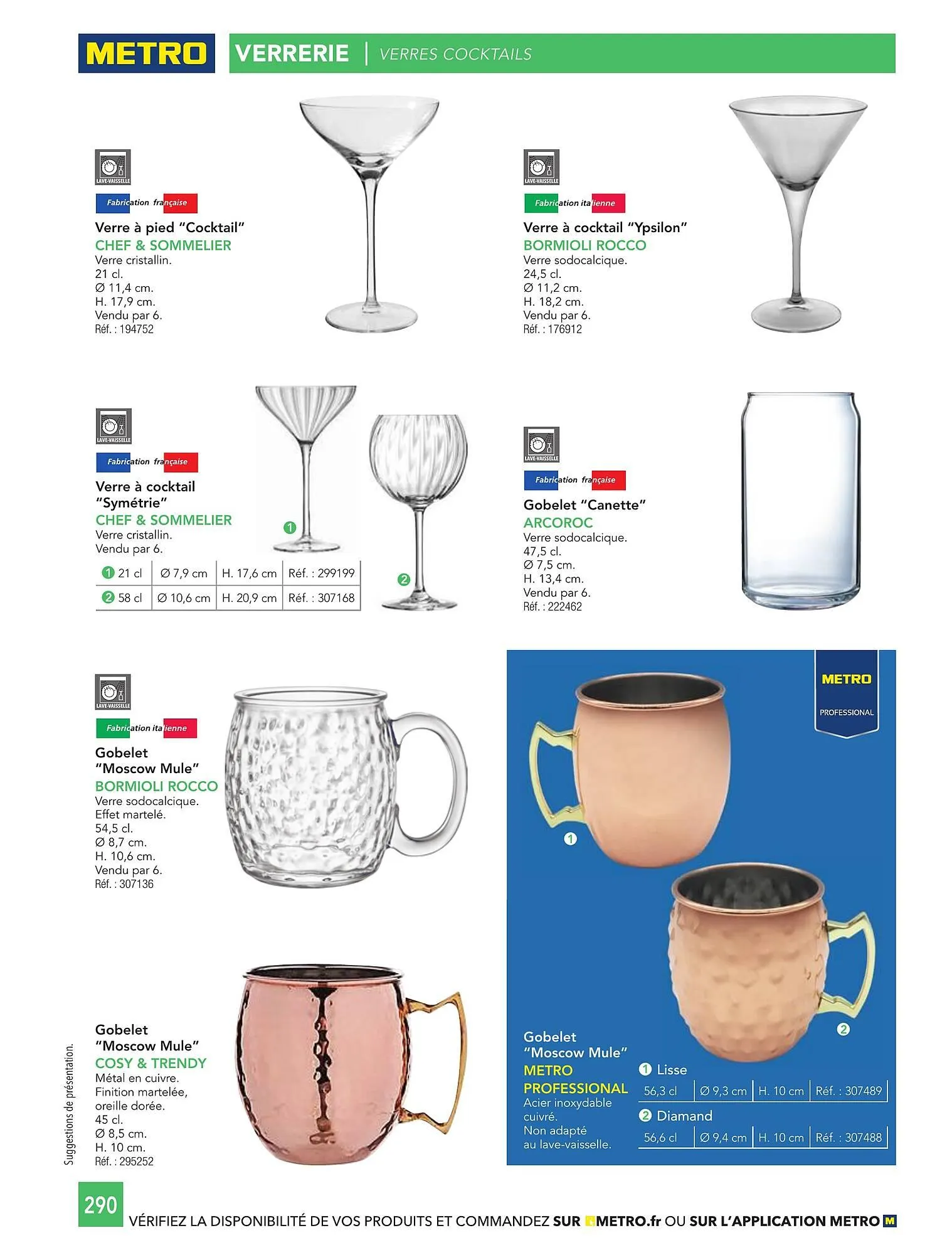 Catalogue METRO du 1 janvier au 31 décembre 2026 - Catalogue page 290