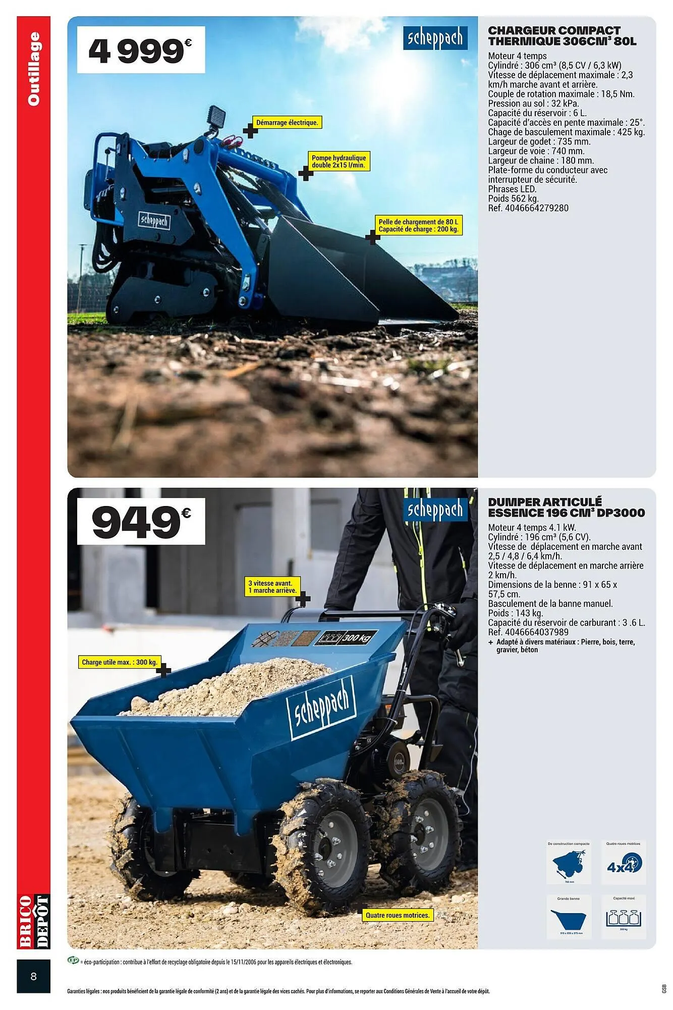 Catalogue Brico Dépôt du 20 mars au 2 avril 2026 - Catalogue page 8