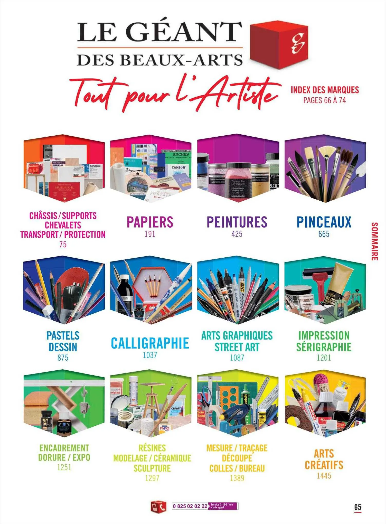 Catalogue Le Géant Des Beaux-Arts du 1 mars au 31 décembre 2023 - Catalogue page 67