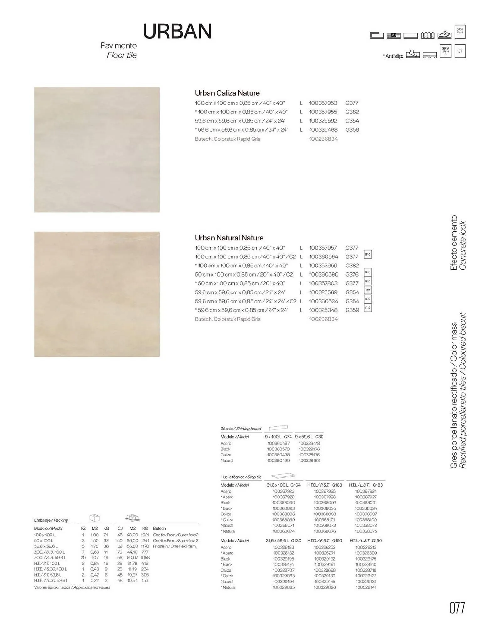Catalogue Porcelanosa du 27 janvier au 31 décembre 2025 - Catalogue page 79