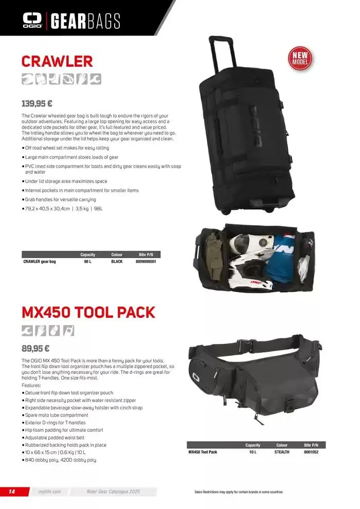 OGIO 2025 du 5 mars au 31 décembre 2025 - Catalogue page 14