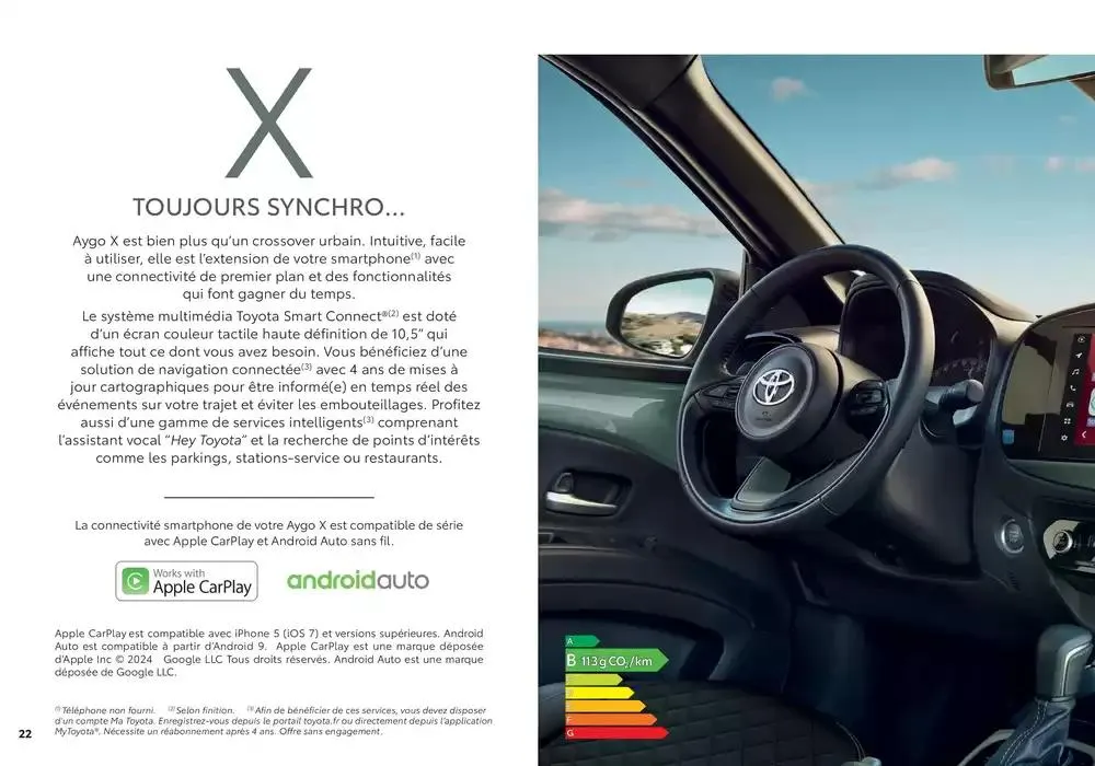 Toyota Aygo X du 13 février au 13 février 2026 - Catalogue page 22