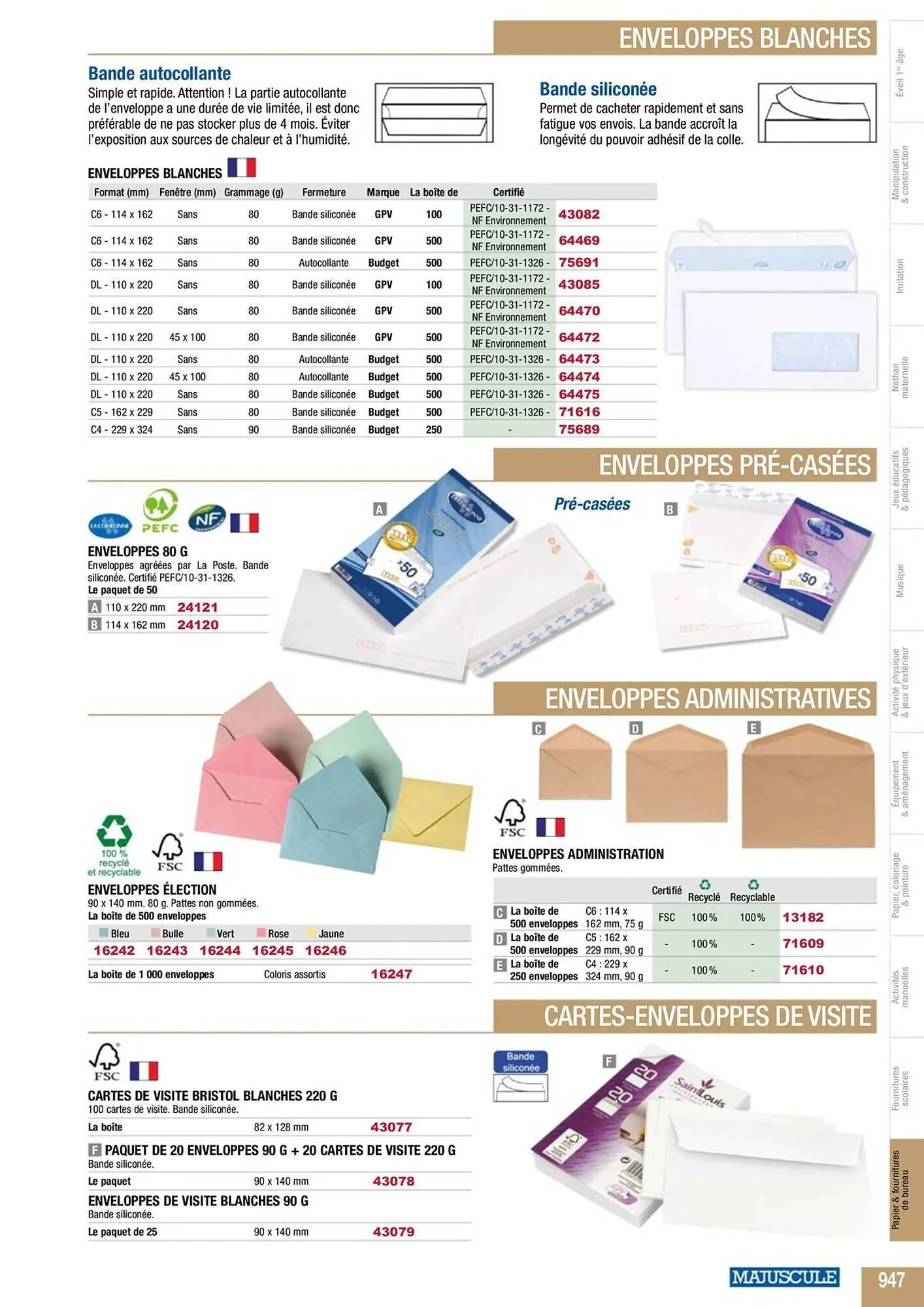 Catalogue Majuscule du 5 mars au 31 décembre 2025 - Catalogue page 971