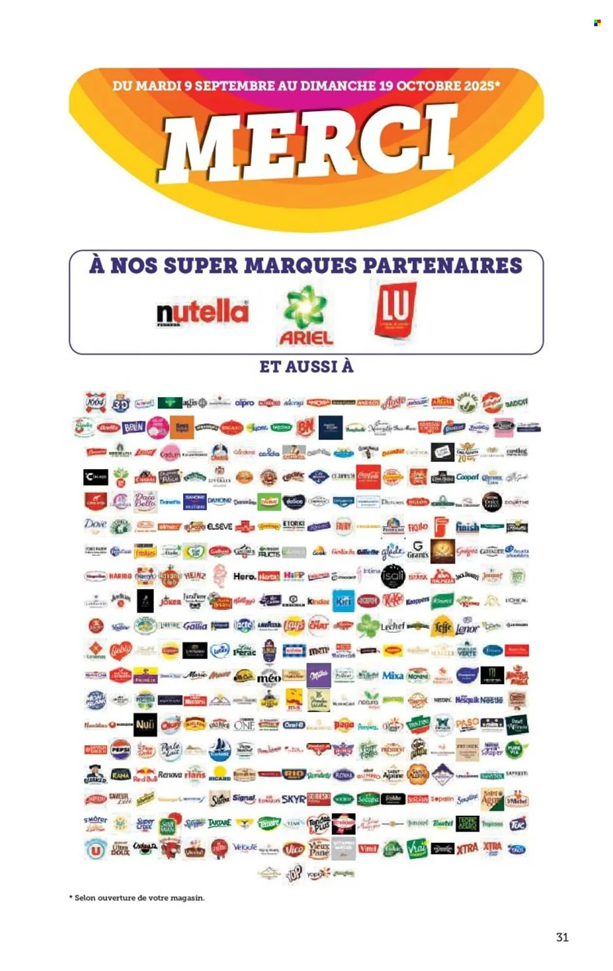 Catalogue Super U du 30 septembre au 12 octobre 2025 - Catalogue page 31