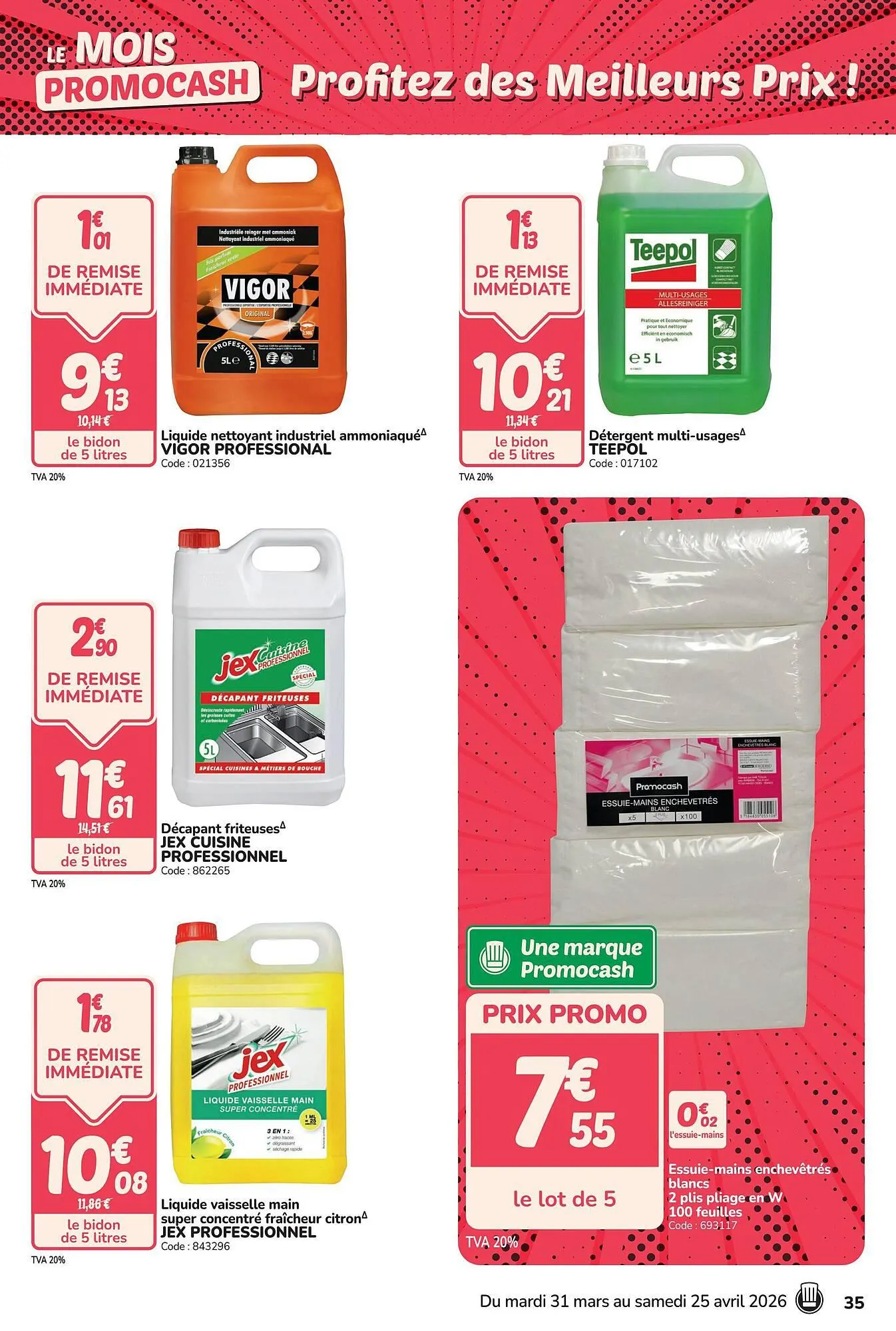 Catalogue Promocash du 31 mars au 25 avril 2026 - Catalogue page 35