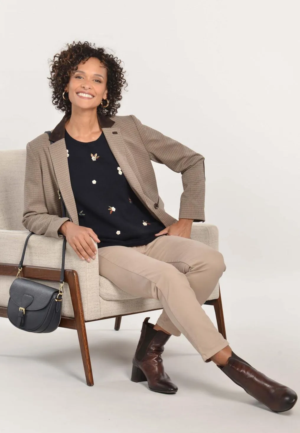 CONSTANCE - VESTE - BRUN