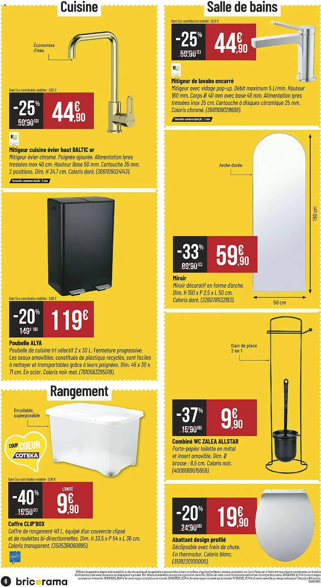 Catalogue Bricorama du 3 décembre au 14 décembre 2025 - Catalogue page 6