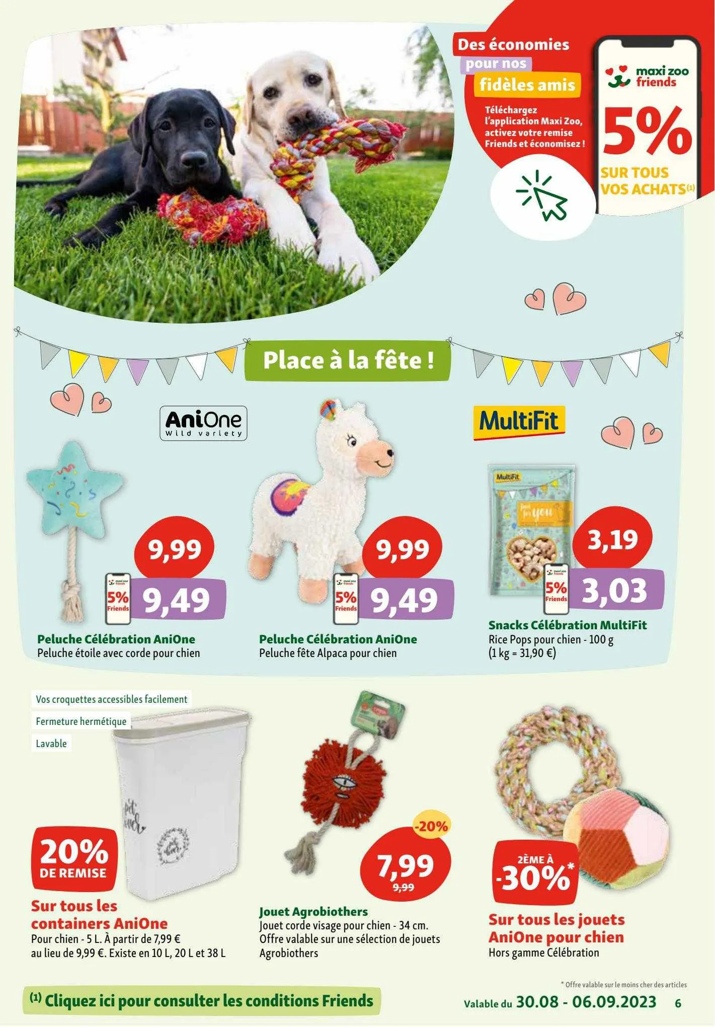 Catalogue Maxi Zoo du 25 août au 8 septembre 2023 - Catalogue page 6