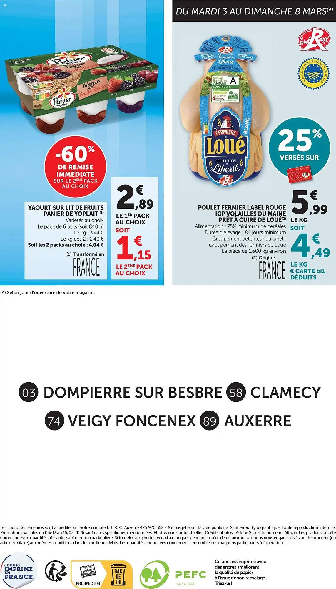 Catalogue Bi1 du 3 mars au 15 mars 2026 - Catalogue page 36