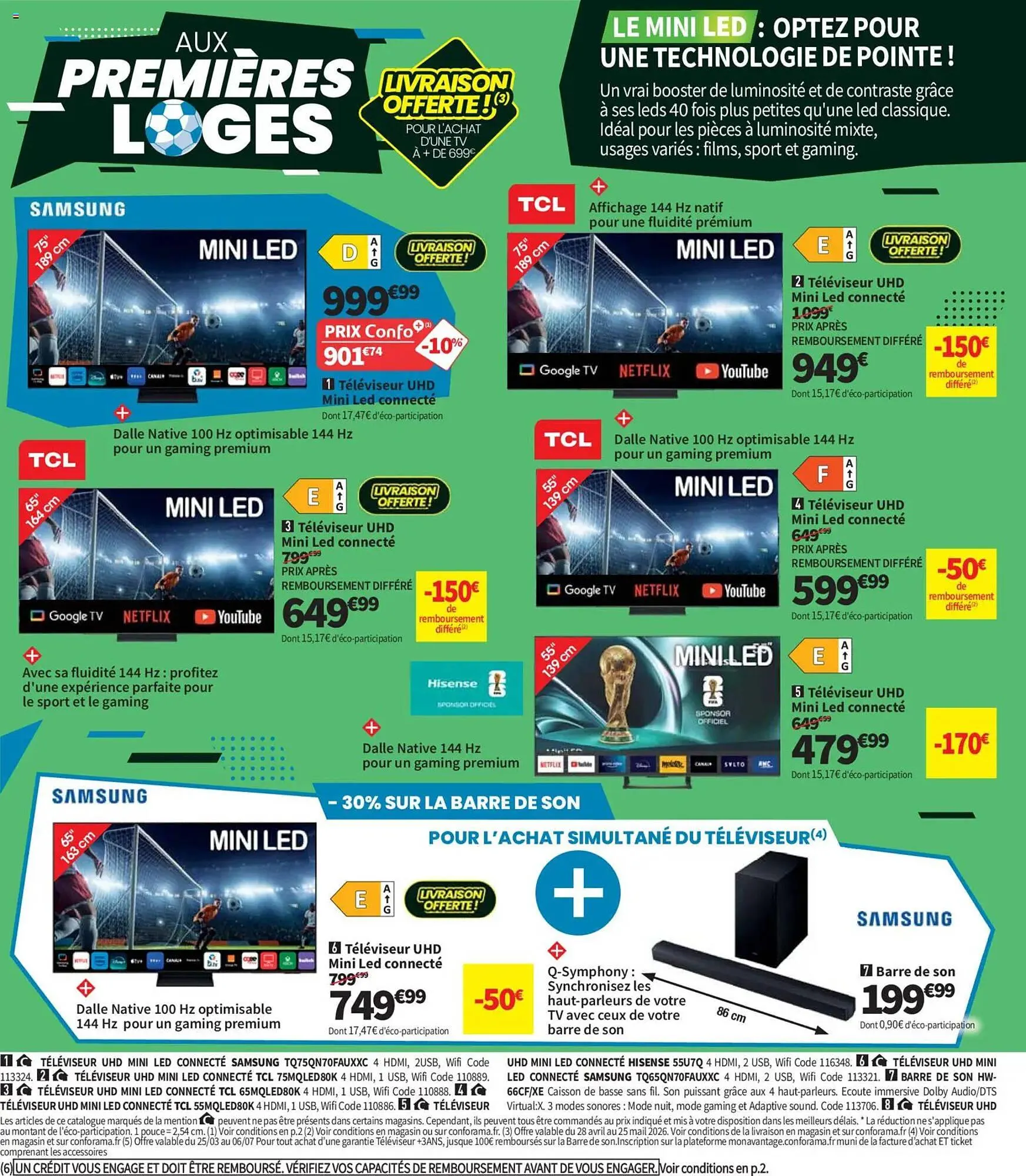 Catalogue Conforama du 28 avril au 25 mai 2026 - Catalogue page 8