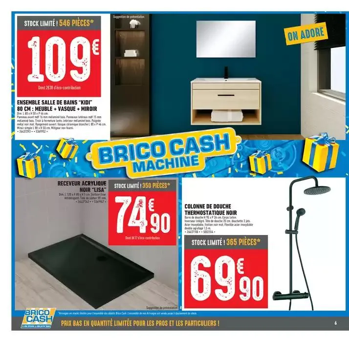 C’est l’anniversaire Brico Cash, venez en profiter ! du 8 mai au 22 mai 2025 - Catalogue page 6