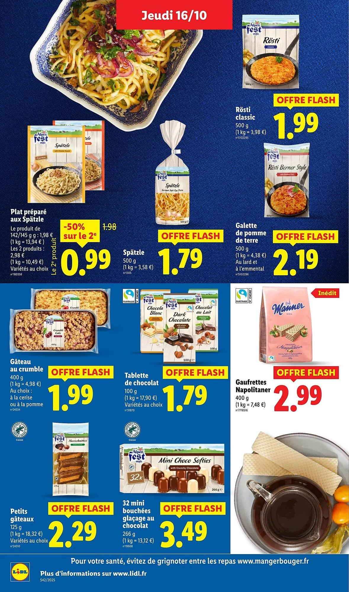 Catalogue Lidl du 16 octobre au 22 octobre 2025 - Catalogue page 34