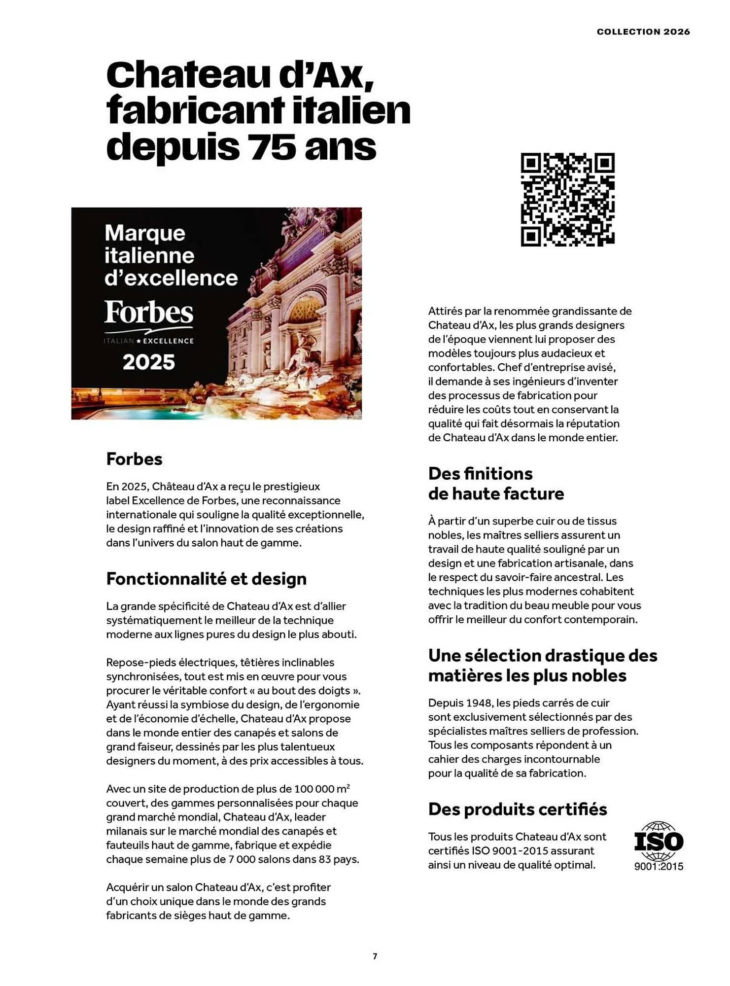 Catalogue Chateau d'Ax du 23 décembre au 31 décembre 2026 - Catalogue page 7