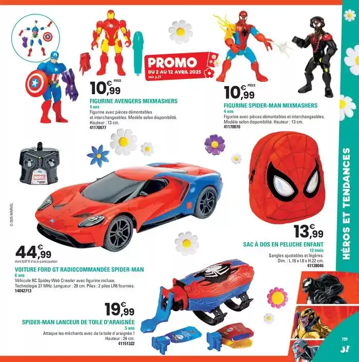 PRINTEMPS 2025 du 2 avril au 28 juin 2025 - Catalogue page 159