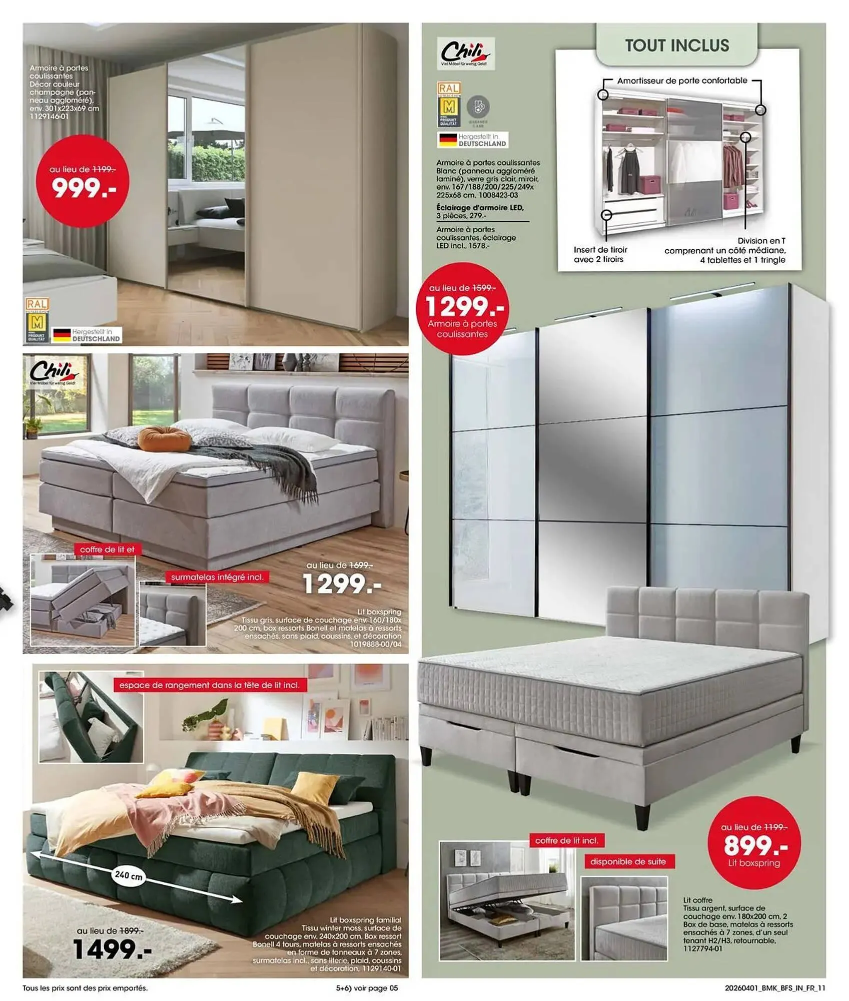 Catalogue Möbel Martin du 1 avril au 30 avril 2026 - Catalogue page 11