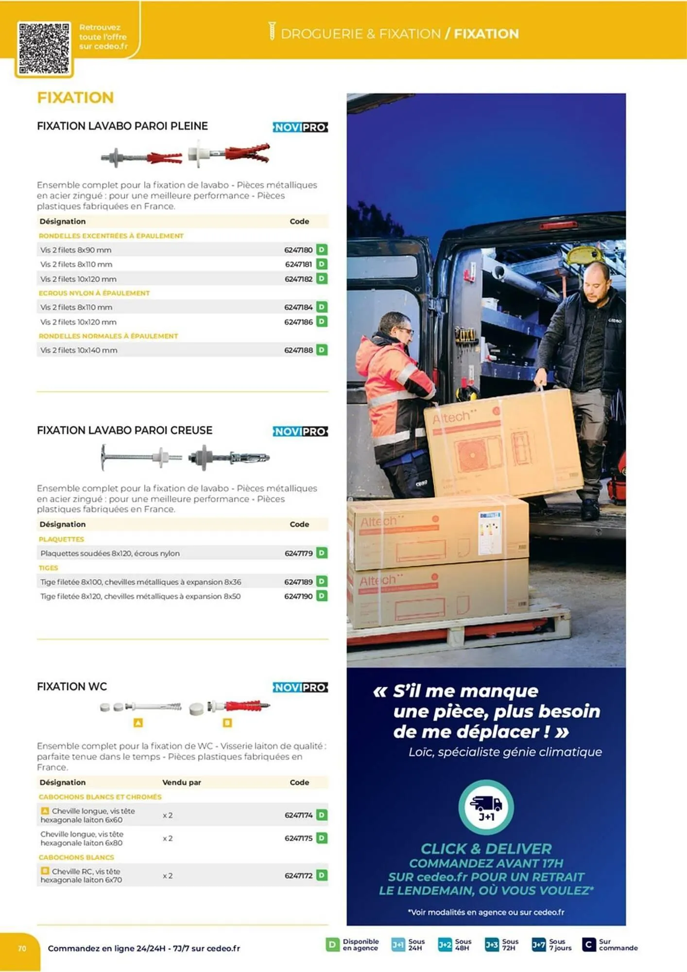 Catalogue Cedeo du 10 octobre au 28 février 2026 - Catalogue page 70