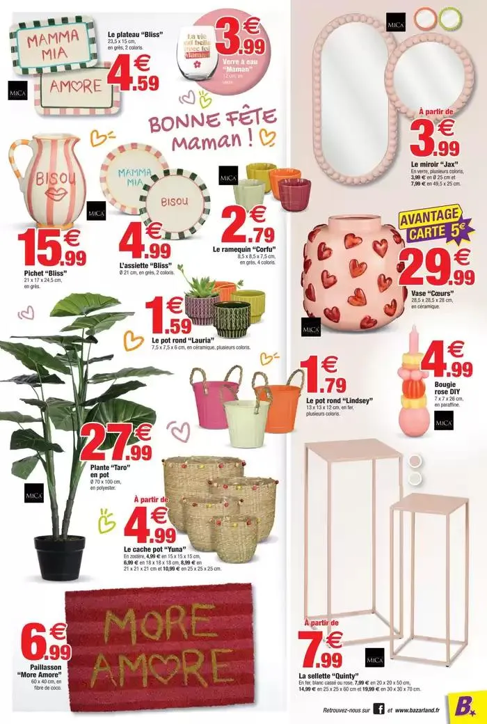 Des prix mimis pour la meilleure des mamans ! du 14 mai au 25 mai 2025 - Catalogue page 5