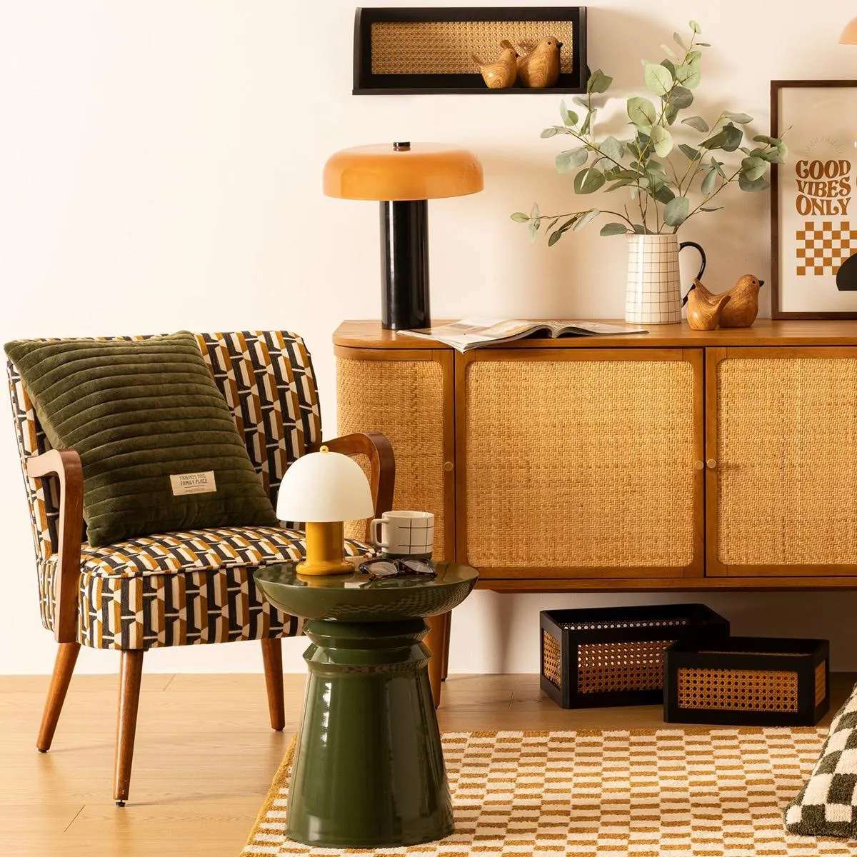 Table d'appoint totem "Jaya"