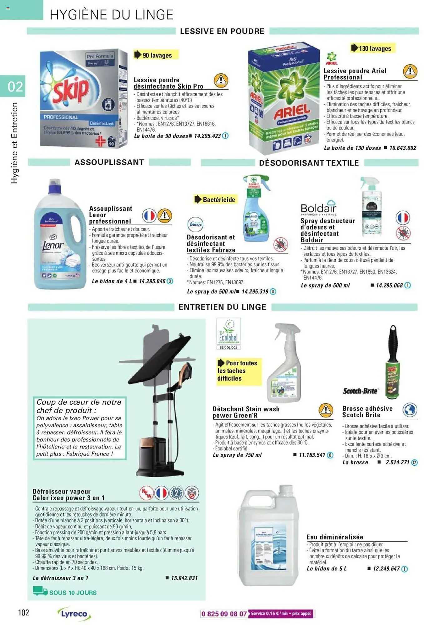 Catalogue Lyreco du 15 mai au 31 décembre 2023 - Catalogue page 102
