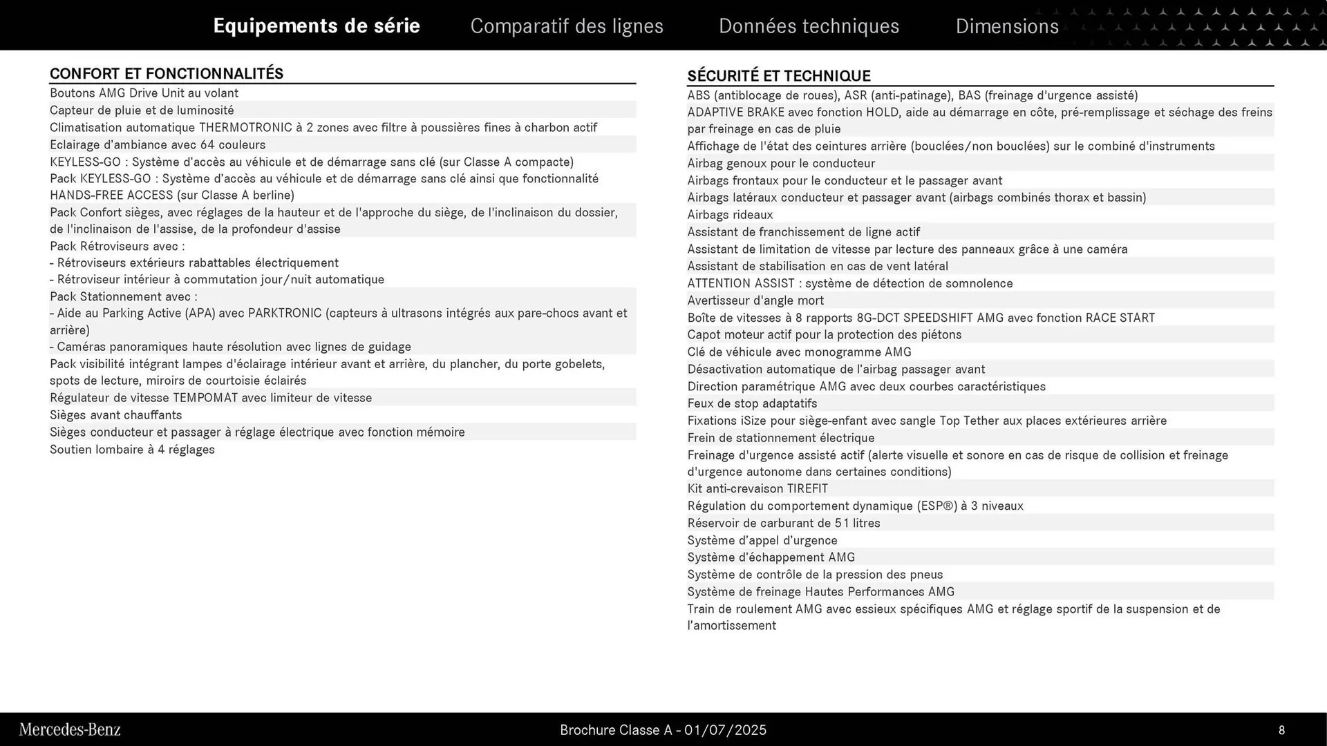 Catalogue Mercedes-Benz du 3 septembre au 3 septembre 2026 - Catalogue page 8
