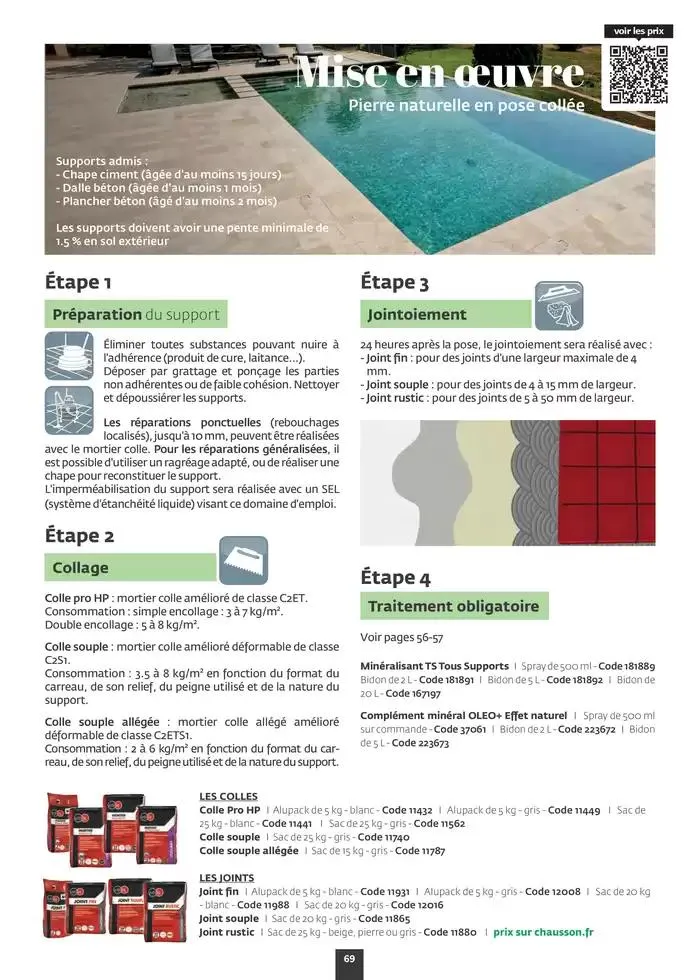 Aménagez votre extérieur SAISON 2025 du 1 janvier au 31 décembre 2025 - Catalogue page 71