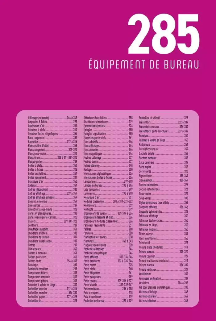 Catalogue Entreprises 2025 du 13 janvier au 31 décembre 2025 - Catalogue page 287