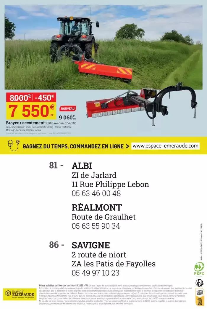 Le printemps agricole du 10 mars au 19 avril 2025 - Catalogue page 16