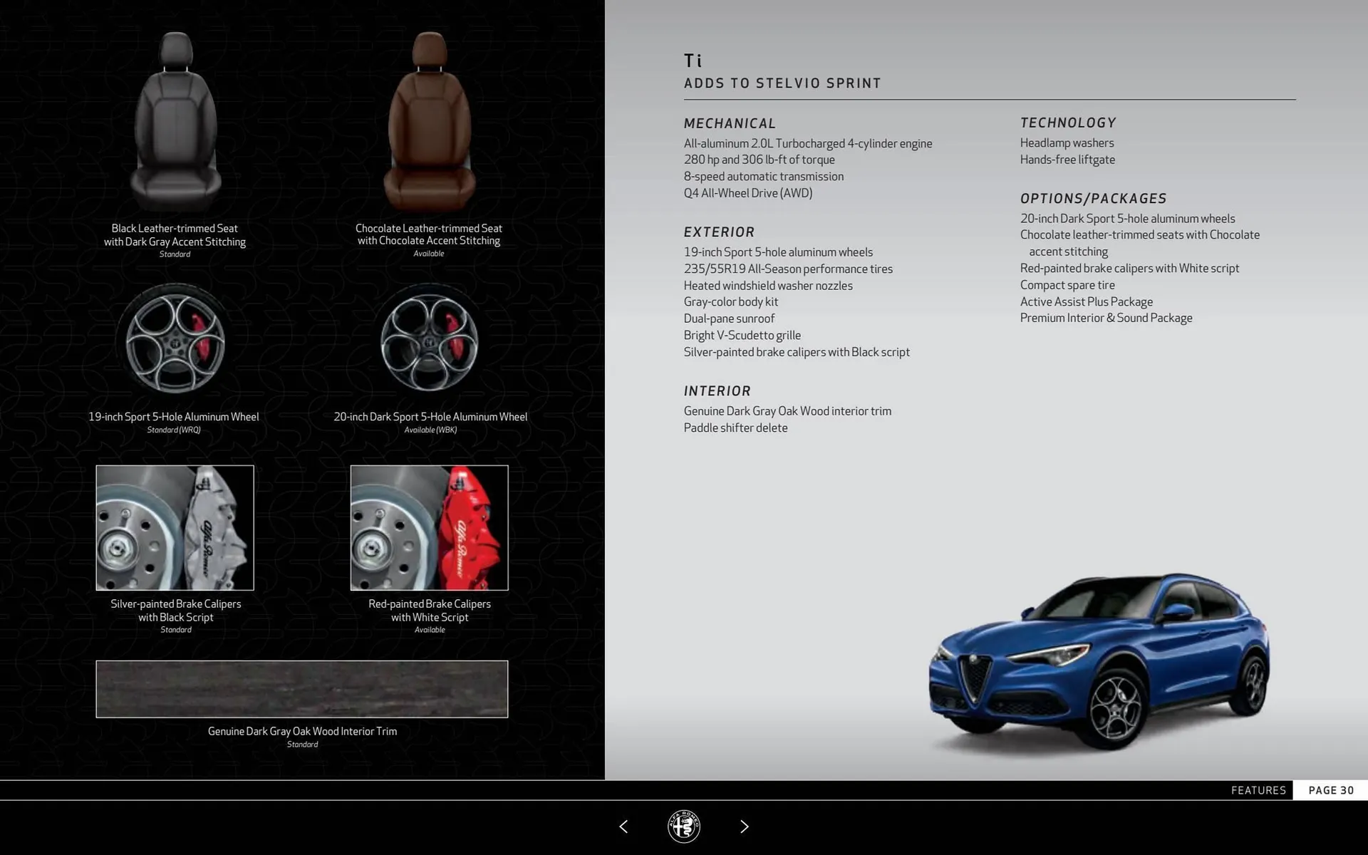 Catalogue Alfa Romeo du 18 mai au 31 décembre 2023 - Catalogue page 30