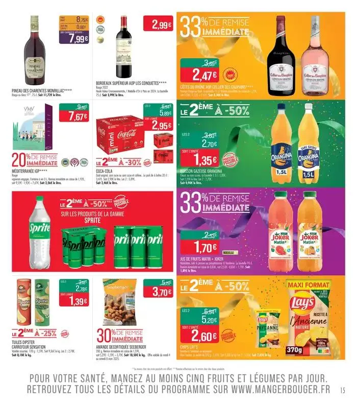 65 ANS ça se fête ! du 3 mars au 16 mars 2025 - Catalogue page 15