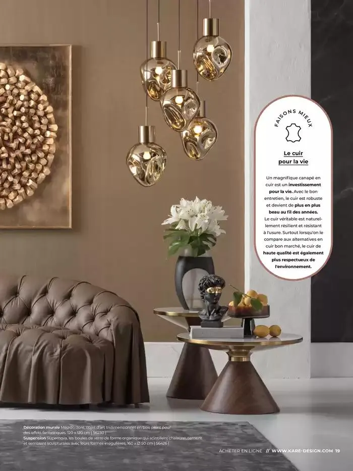 LE MAGAZINE POUR LES ENTHOUSIASTES DU DESIGN du 6 février au 31 décembre 2025 - Catalogue page 19