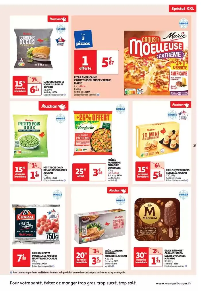 Les 25 jours Waaoh, spécial XXL  du 25 mars au 6 avril 2025 - Catalogue page 27