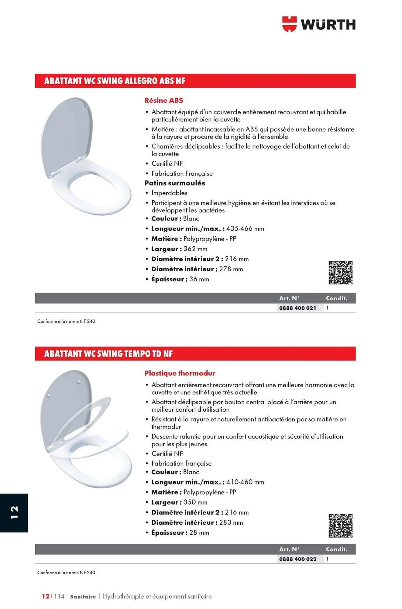 Catalogue Würth du 12 mai au 31 décembre 2025 - Catalogue page 1658