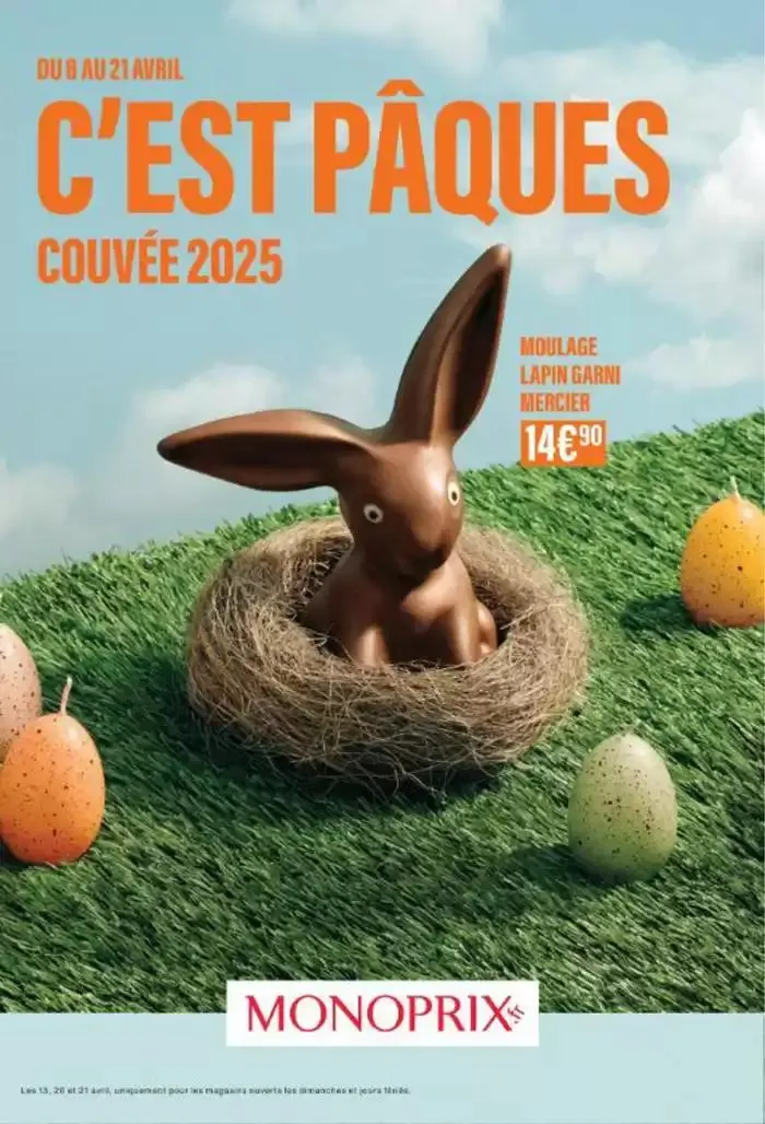 C'est Pâques couvée 2025 du 2 avril au 21 avril 2025 - Catalogue page 1