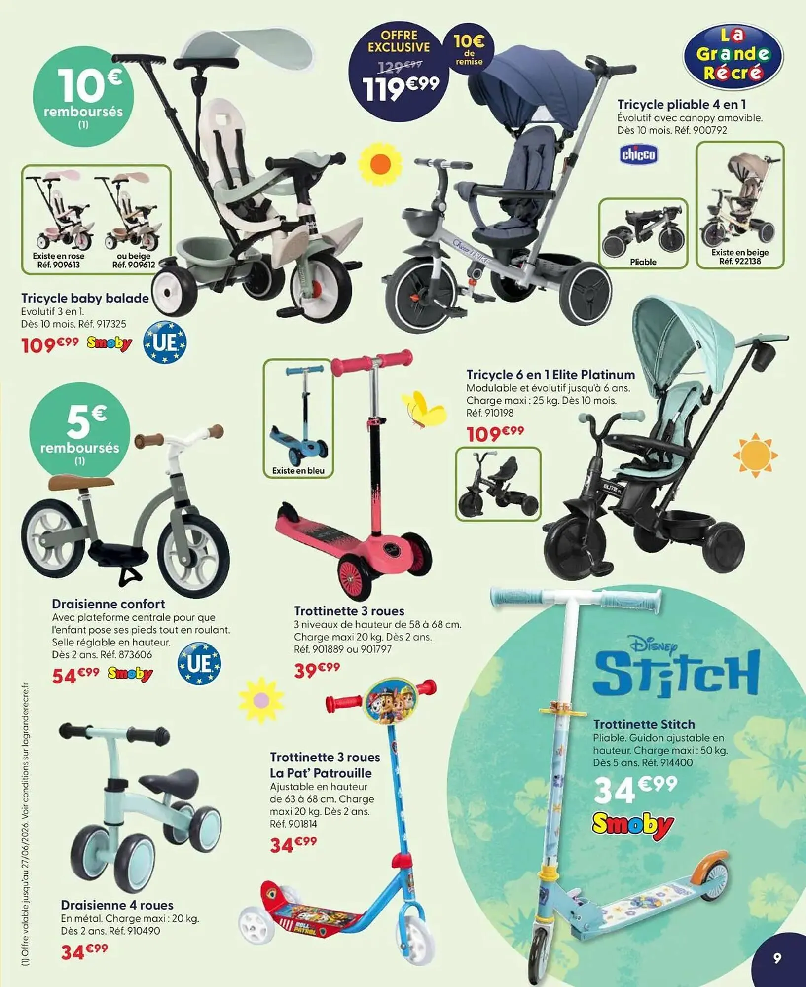 Catalogue La Grande Récré du 7 avril au 28 avril 2026 - Catalogue page 9