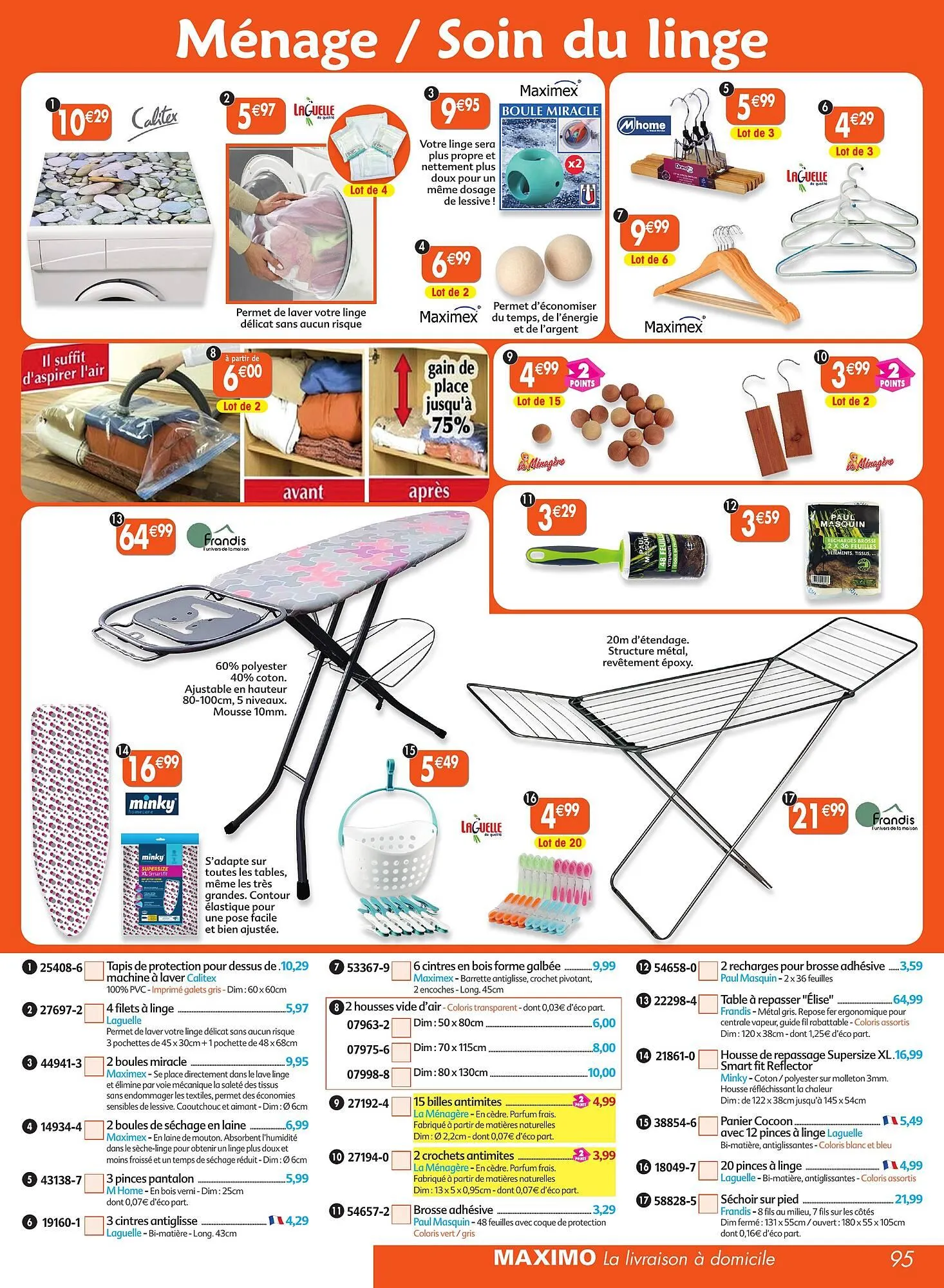 Catalogue Maximo du 30 septembre au 31 octobre 2025 - Catalogue page 95